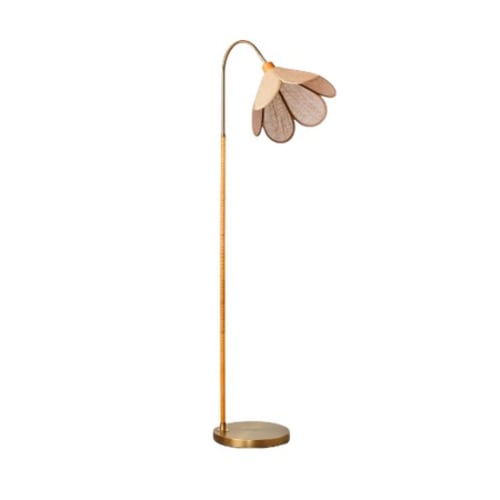 Opalhouse Jungalow Burlap Petal Floor Lamp