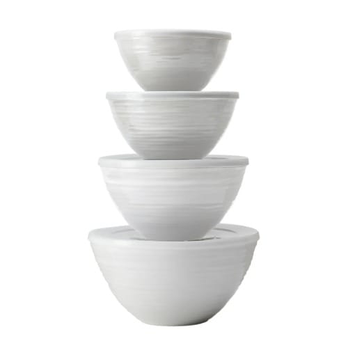 Pandex 4pc Ombre Melamine Bowl Set With Lids