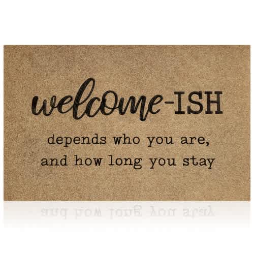 Welcome-ISH Non-Slip Door Mat