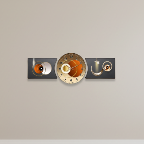 3 IN 1 Frame Wall Clock – Multi-Functional Decorative Timepiece @HOG - Home, Office, Garden, Online Marketplace
