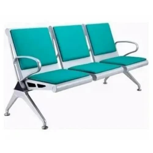 3 Seater Leather Visitor's Chair @HOG - Home Office Garden Online Marketplace