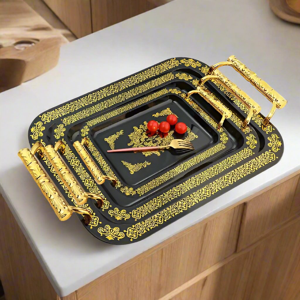 3pcs Golden Tray @ HOG