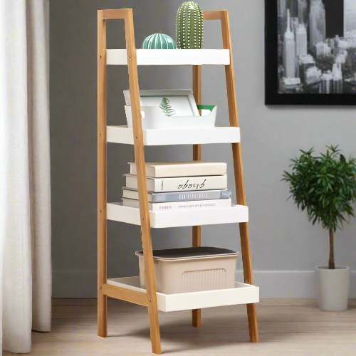 4-Layer Wood Storage Shelf Order Now @HOG Online Marketplace