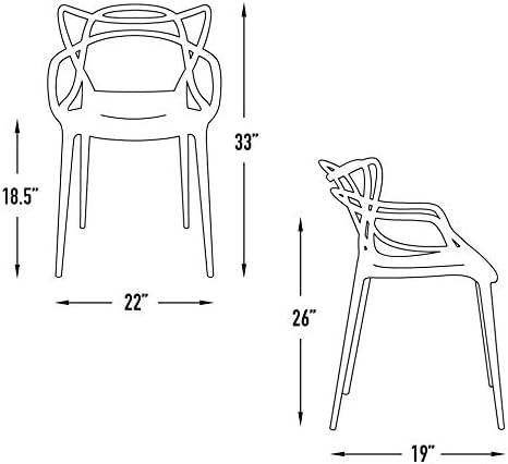 Masters Entangled Dining Chair Replica | HOG furniture.com.ng