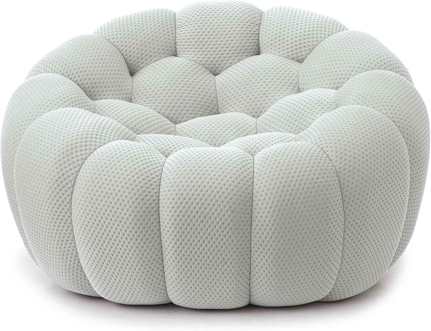 49.21'' Modern Oversized Bubble Floor Sofa – Light Grey @HOG - Home, Office, Garden, Online Marketplace