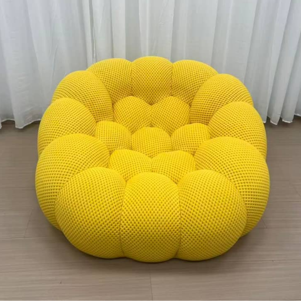 49.21'' Modern Oversized Bubble Floor Sofa – Yellow @HOG - Home, Office, Garden, Online Marketplace