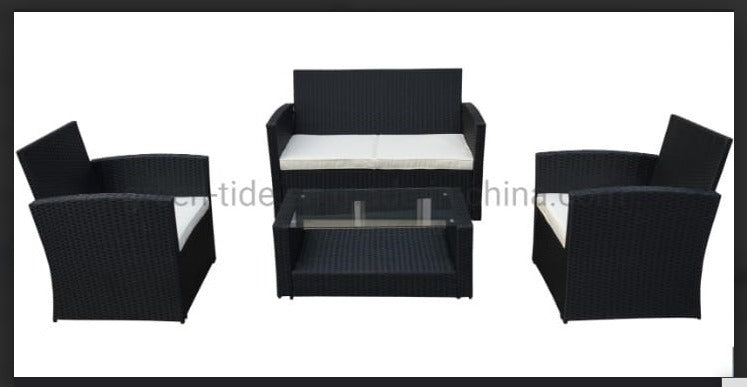 4 Pieces Outdoor Patio Rattan Chair. @HOG - Home Office Garden Online Marketplace