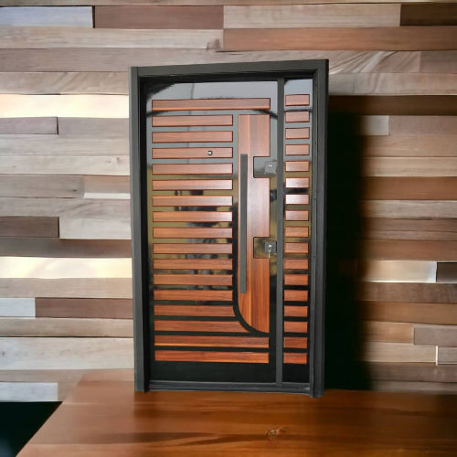 4ft Embossed Luxury Security Door (AKSU406). @HOG - Home Office Garden Online Marketplace