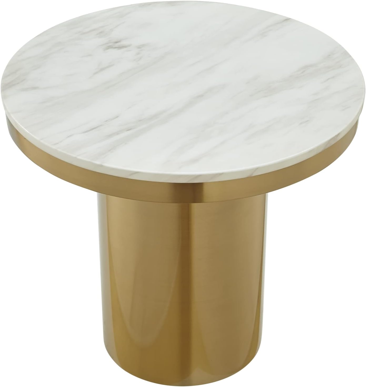 Callum Marble End Table Home, Office, Garden online marketplace