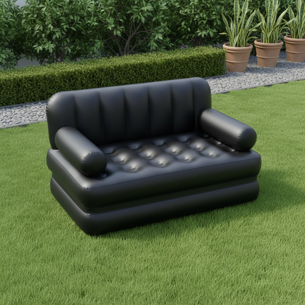 5 In 1 Inflatable Sofa Bed Air Mattress