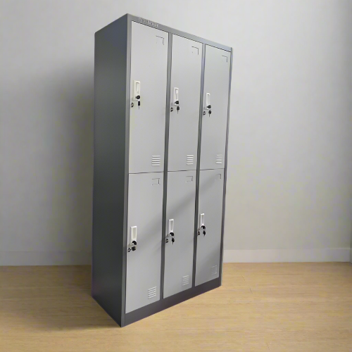 6-Door Student Metal Locker @HOG - Home Office Garden Online Marketplace