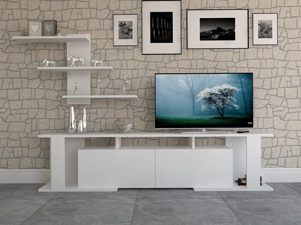 Modern Tv Desk Stand Cabinet With Storage