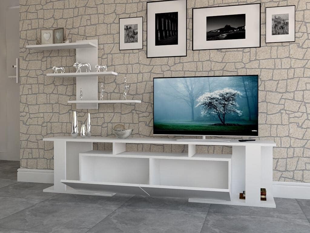 Modern Tv Desk Stand Cabinet With Storage