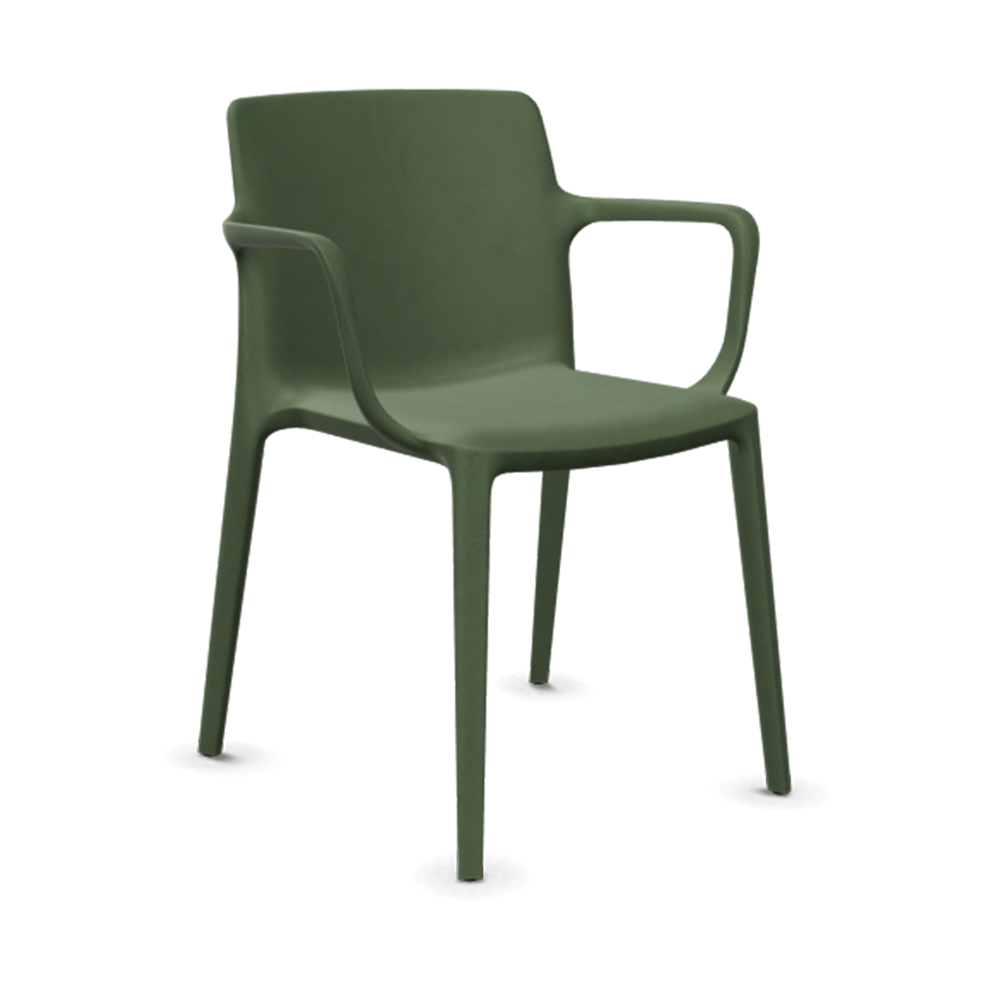 Fluit Chair with Arms - Green Home Office Garden | HOG-HomeOfficeGarden | HOG-Home.Office.Garden