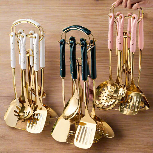 6Pcs Luxurious Serving Spoon Order Now @HOG Online Marketplace