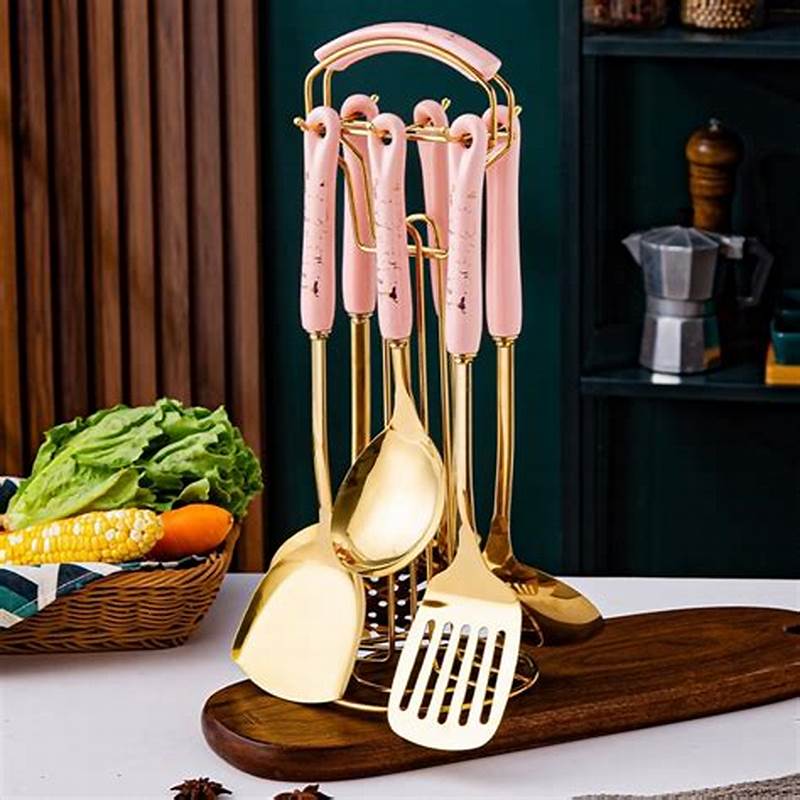 6Pcs Luxurious Serving Spoon