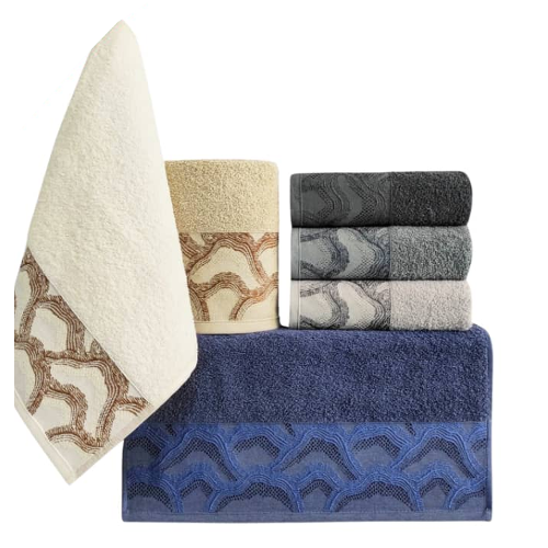 6 Jacquard Towels. Home Office Garden | HOG-HomeOfficeGarden | online marketplace