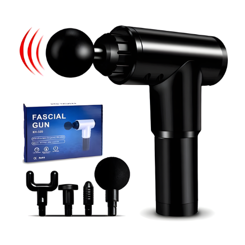 6 Speed Rechargeable Massage Gun @HOG - Home, Office, Garden, Online Marketplace