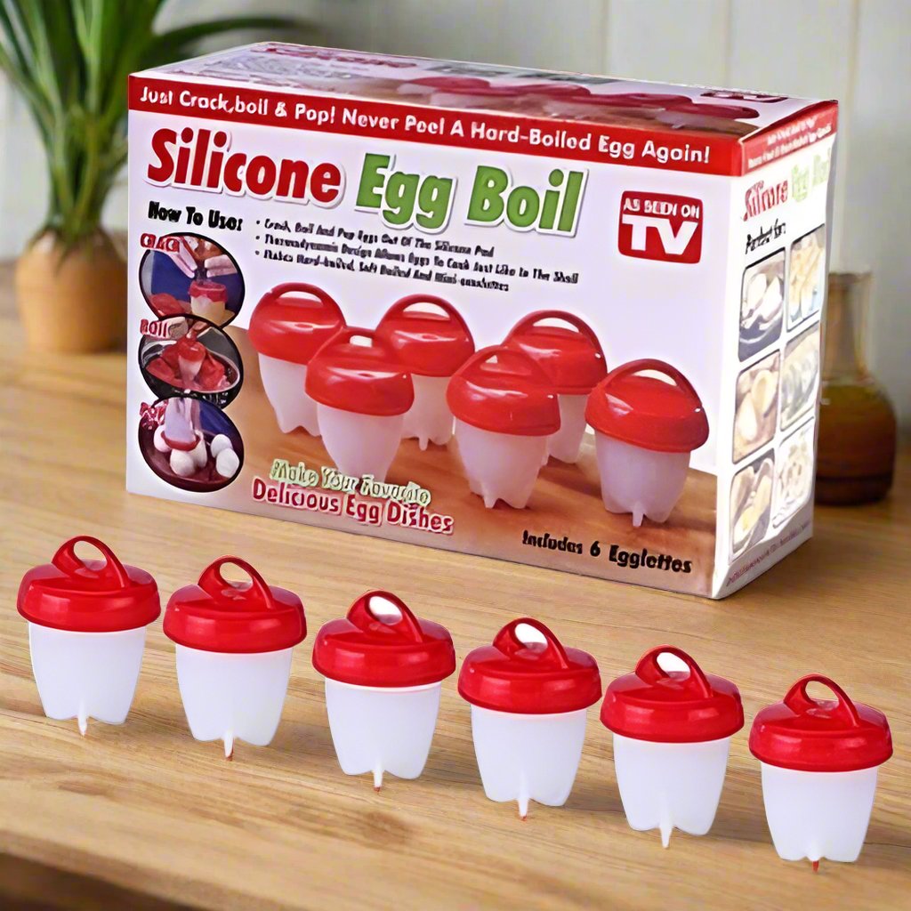 6 piece Silicone Egg Boiler @ HOG