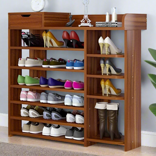 7 Tier-Wooden Shoe Rack Order Yours @HOG Online Marketplace