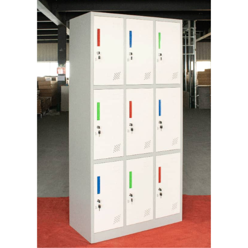 9-Door Student Metal Locker. @HOG - Home, Office, Garden, Online Marketplace