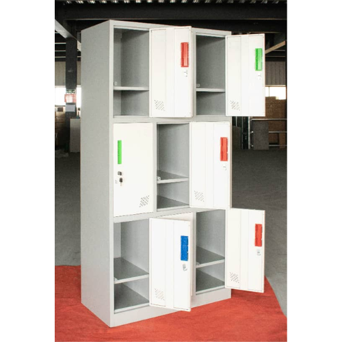 9-Door Student Metal Locker. @HOG - Home, Office, Garden, Online Marketplace