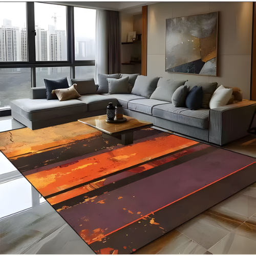 Abstract Printed Area Rug 1000grams 160×230cm (5ft by7ft) @HOG - Home, Office, Garden, Online Marketplace