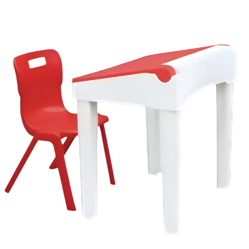 Academy Flip Top Desk + Strong M Chair Set- 7 to 9 Years Old. @HOG - Home Office Garden Online Marketplace