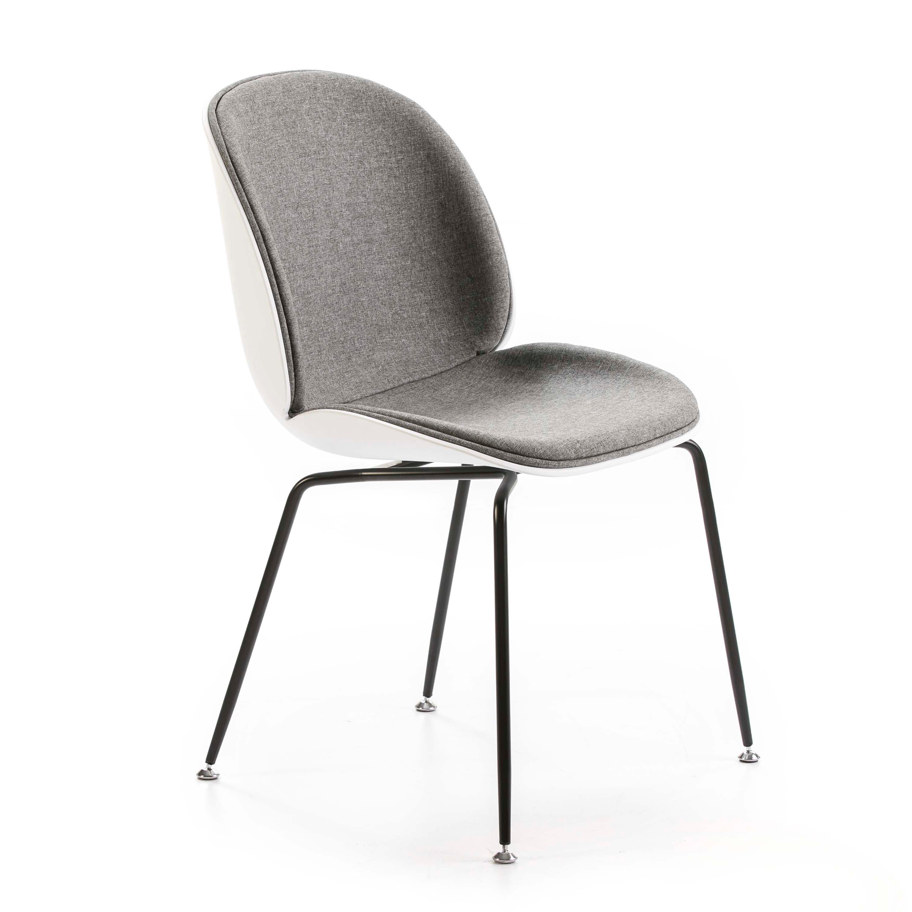 Modern Plastic Bar/Dining Furniture Chair With Metal Leg