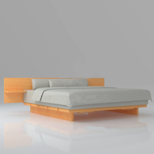 Adanna Bedframe (Golden-Brown) Home Office Garden | HOG-HomeOfficeGarden | online marketplace