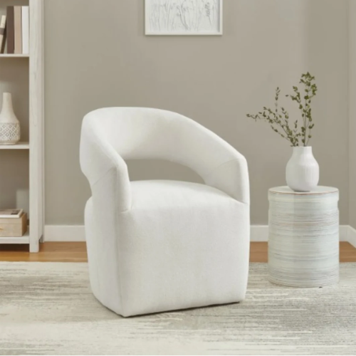 Aiden & Ivy Fabric Rolling Chair @HOG - Home, Office, Garden, Online Marketplace

