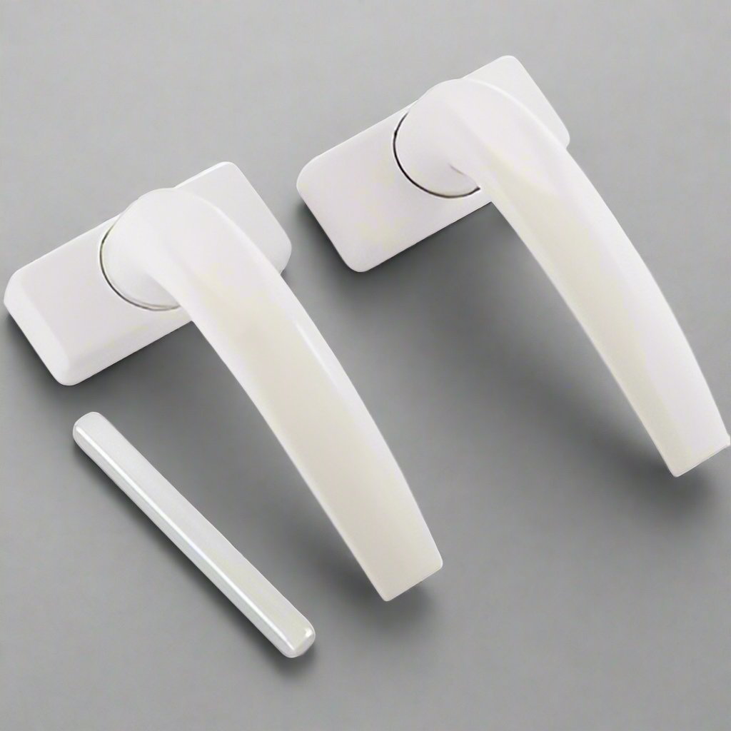 Aluminium Door Handle - White @ HOG