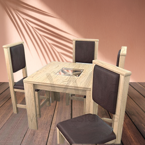 Alvar Retro 4 Seater Dining. @HOG - Home Office Garden Online Marketplace