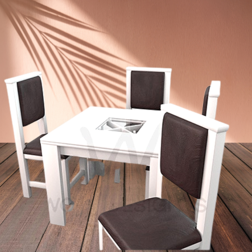 Alvar Retro 4 Seater Dining. @HOG - Home Office Garden Online Marketplace