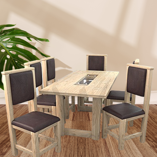 Alvar Retro 6 Seater Dining Set. @HOG - Home Office Garden Online Marketplace