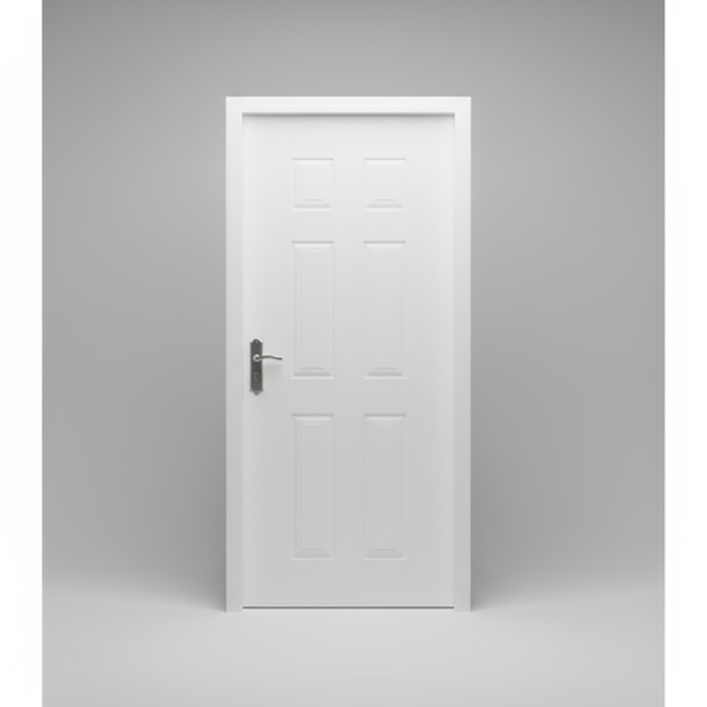 American Panel Door – (Interior / Room Door) 3ft x 7ft
