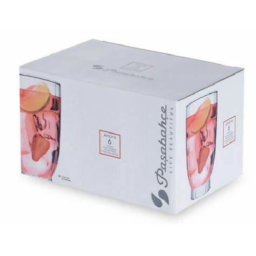 Amore Tumbler Long (6 Pcs) 400cc. Home Office Garden | HOG-HomeOfficeGarden | online marketplace