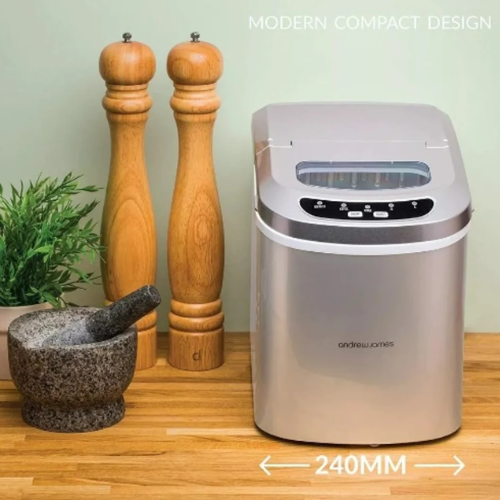 Andrew James Ice Cube Maker - Silver @HOG - Home, Office, Garden, Online Marketplace
