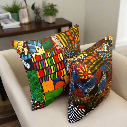 Ankara Throw Pillows Order Now @HOG Online Marketplace