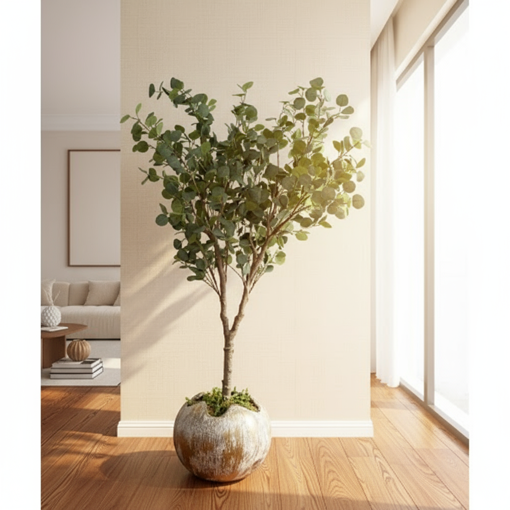Artificial Eucalyptus Tree 210cm Home Office Garden | HOG-HomeOfficeGarden | online marketplace