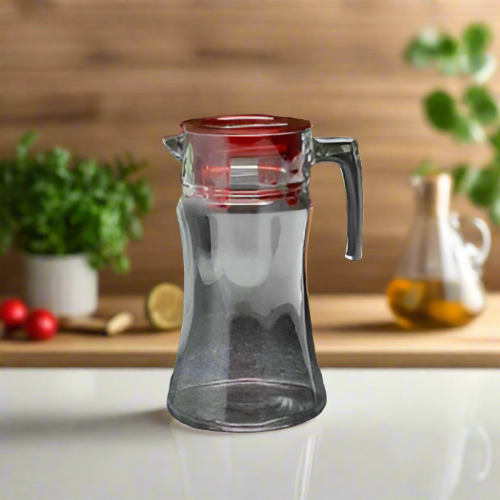 Azur Jug With Red Cover (1 Pc) 1400cc. @HOG - Home Office Garden Online Marketplace