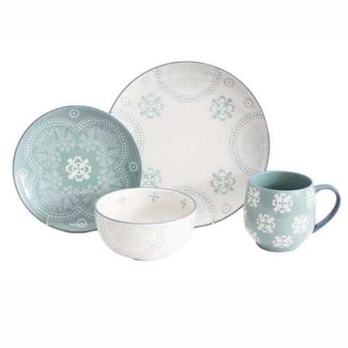 Baum Phara Sky Stoneware Dinnerware Set- 16-pc. Home Office Garden | HOG-HomeOfficeGarden | online marketplace