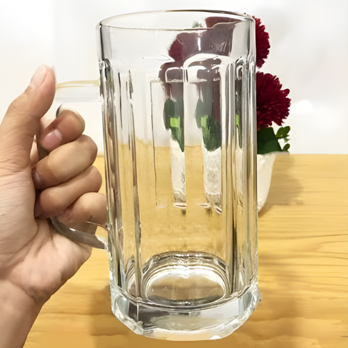 Beer Glass Cups with Handle – 6pcs Set @HOG - Home, Office, Garden, Online Marketplace