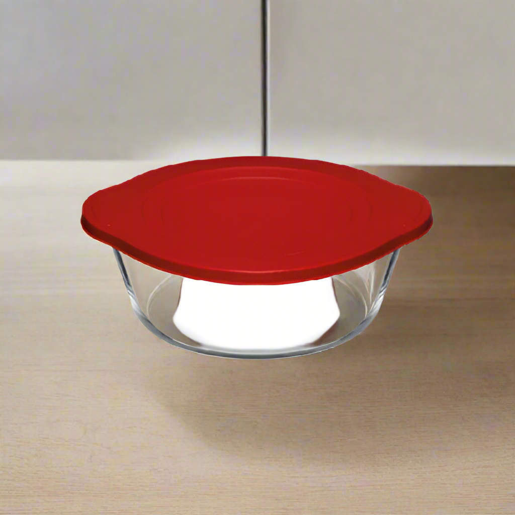 Borcam Bake & Keep Casserole With Plastic Lid (1pc) 2100cc @HOG - Home Office Garden Online Marketplace