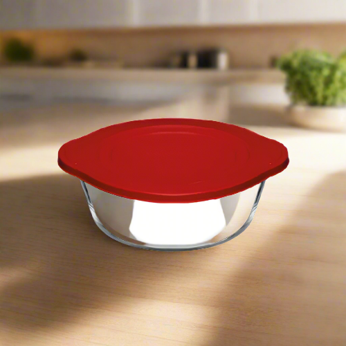 Borcam Bake & Keep Casserole with Plastic Lid (1pc) @HOG - Home Office Garden Online Marketplace