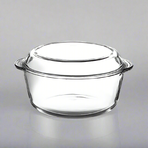 Borcam Round Casserole With Cover (1pc) 3150cc @HOG - Home, Office, Garden, Online Marketplace