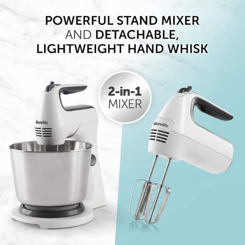 Breville Classic Combo Stand And Hand Mixer - 3.7L. Home Office Garden | HOG-HomeOfficeGarden | online marketplace