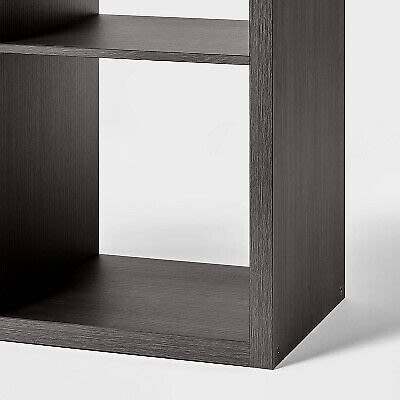 Brightroom Storage 4 Cube Organizer - Black Oak - 13” @HOG - Home, Office, Garden, Online Marketplace
