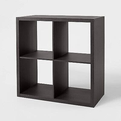 Brightroom Storage 4 Cube Organizer - Black Oak - 13” @HOG - Home, Office, Garden, Online Marketplace
