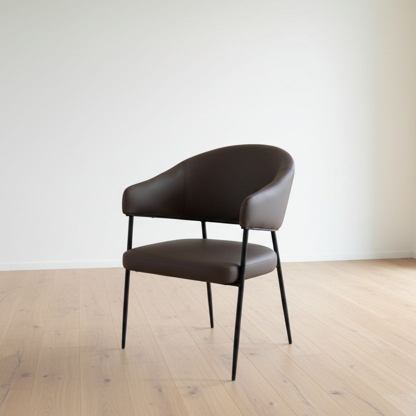 Brown Upholstered Armchair @HOG - Home, Office, Garden, Online Marketplace